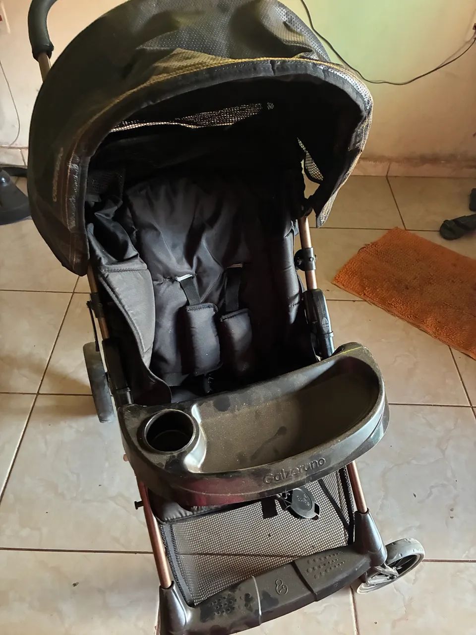 carinho de bebê unissex - Foto 4