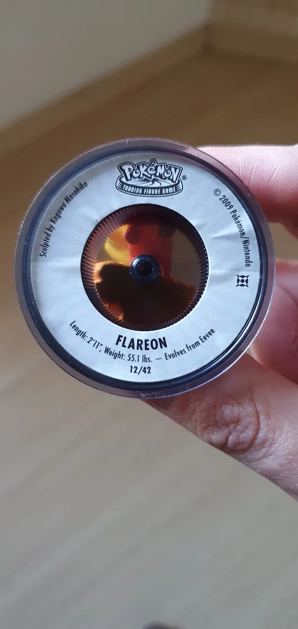 Flareon Original - Pokémon Trading Figure Game - Tfg - Foto 4