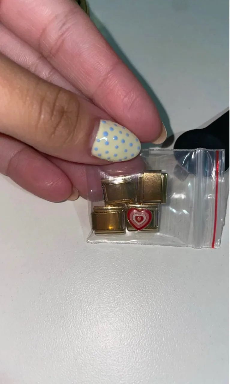 Pulseira Italiana de Charm Clássica Gold - Blisca Charm - Foto 4