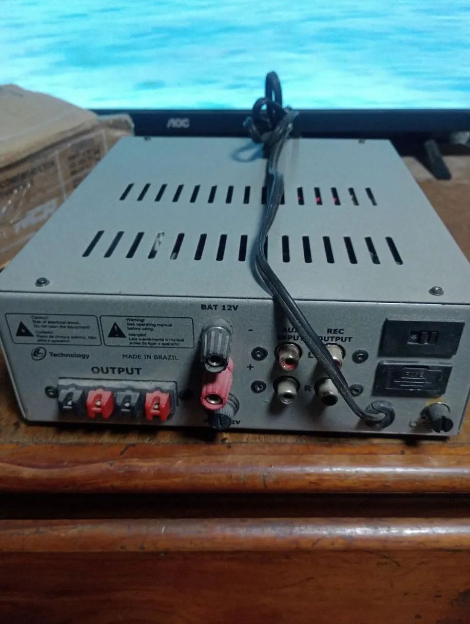 Amplificador potência de som compacto  - Foto 3