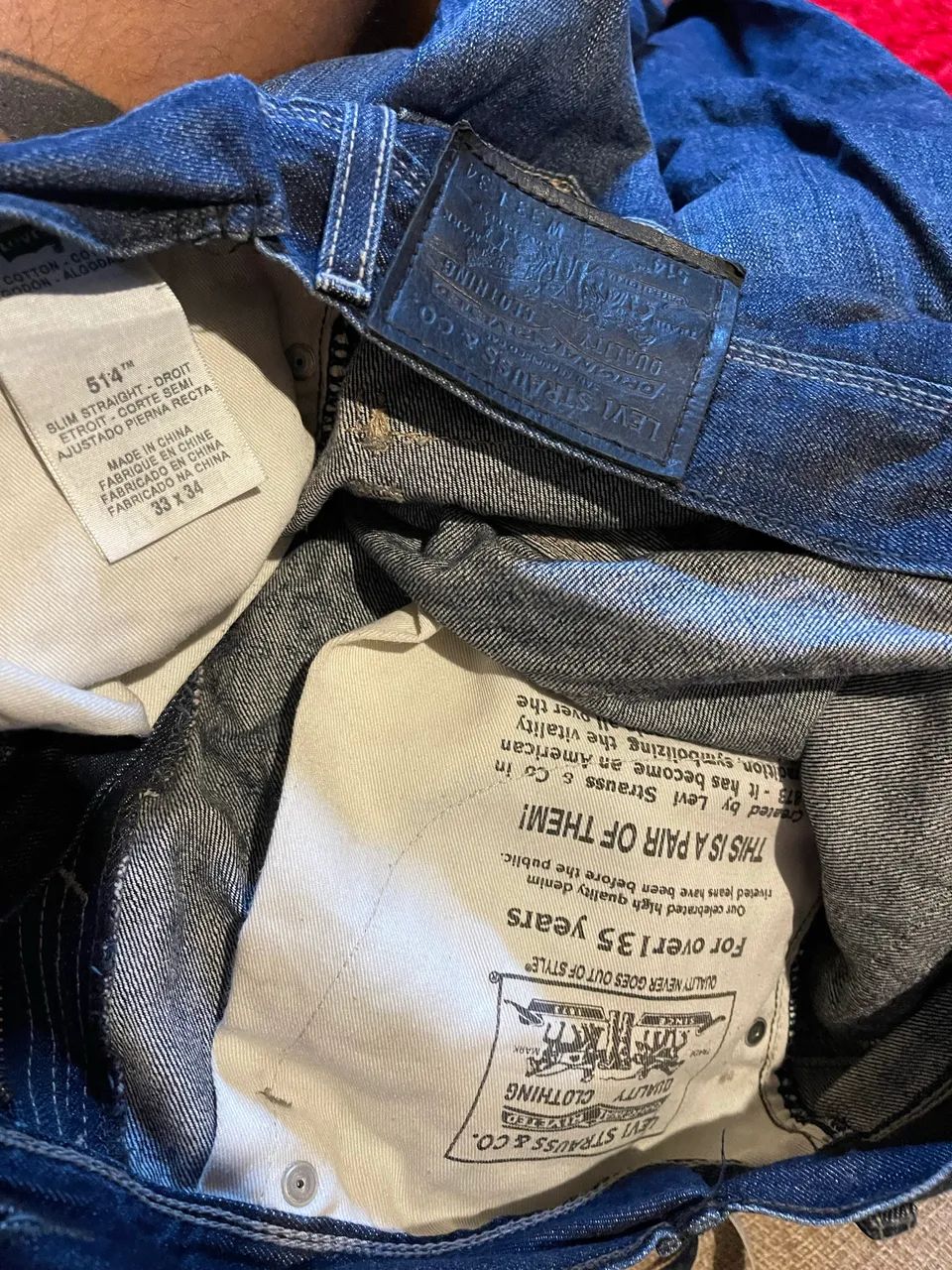 Calça levi?s 514 original  - Foto 4