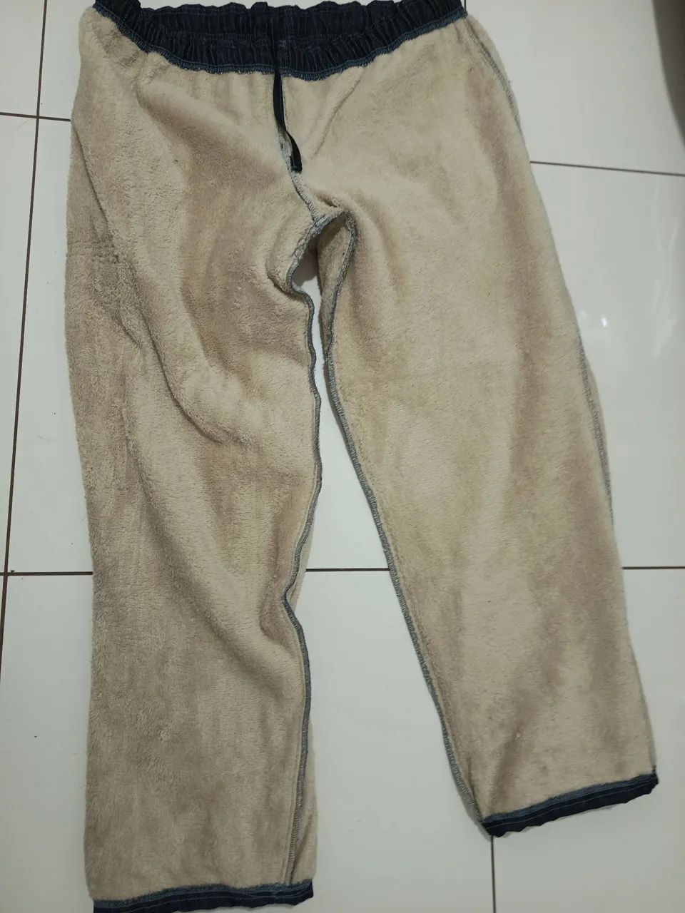 Calça jeans com manta  - Foto 3