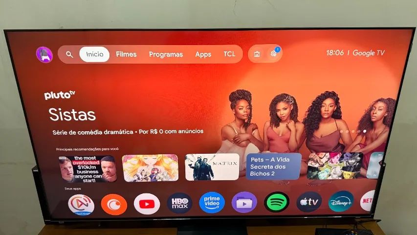 TCL QD MINI LED SMART TV 75'' C755 4K UHD GOOGLE TV DOLBY - Foto 4