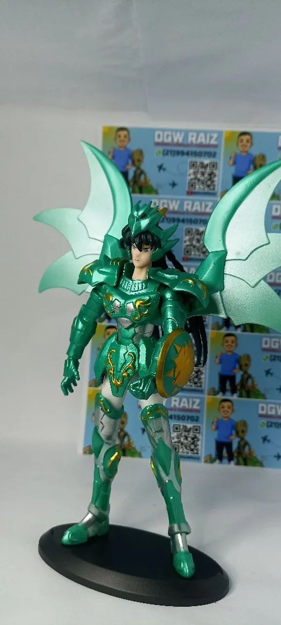 Shiryu de dragão cavaleiros do Zodíaco - Brinquedos e Jogos