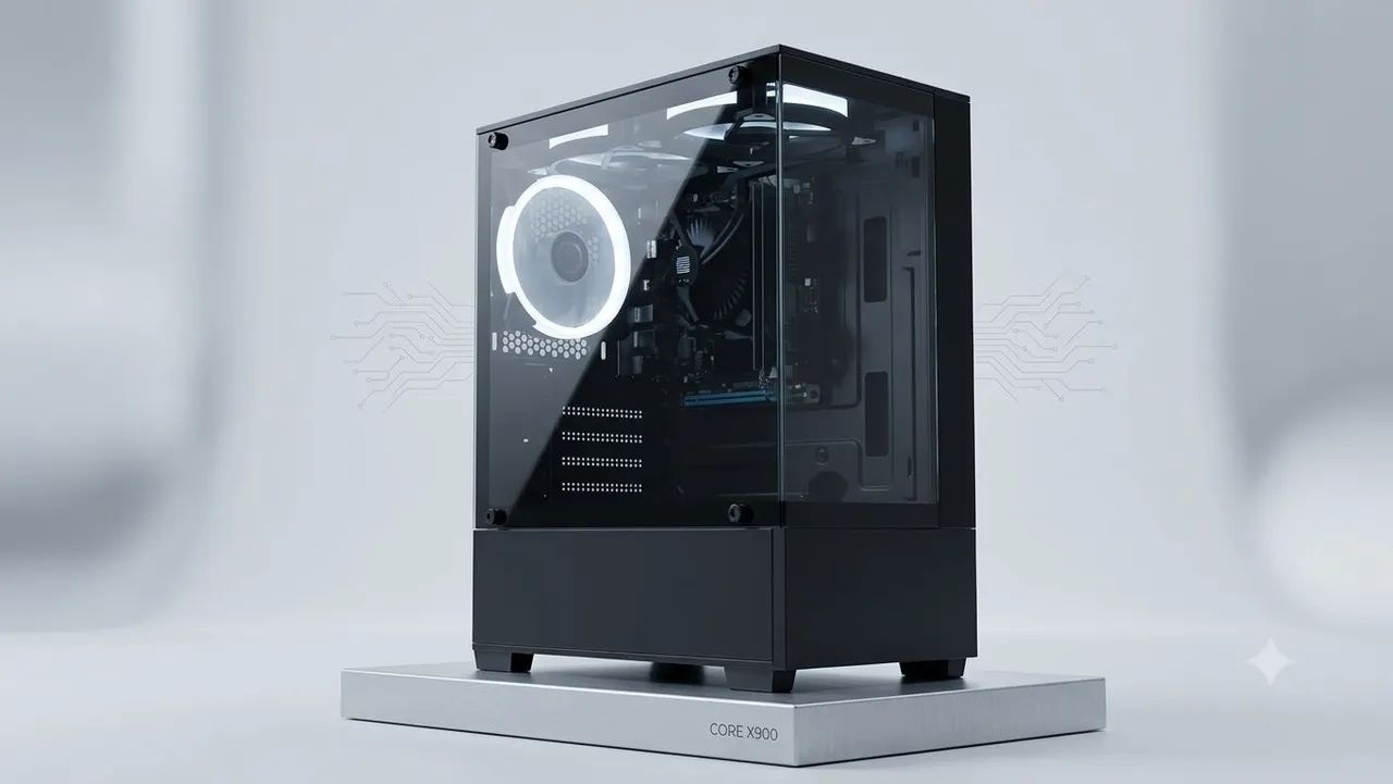 Computador Gamer Intel i5 16GB RAM SSD LED Branco