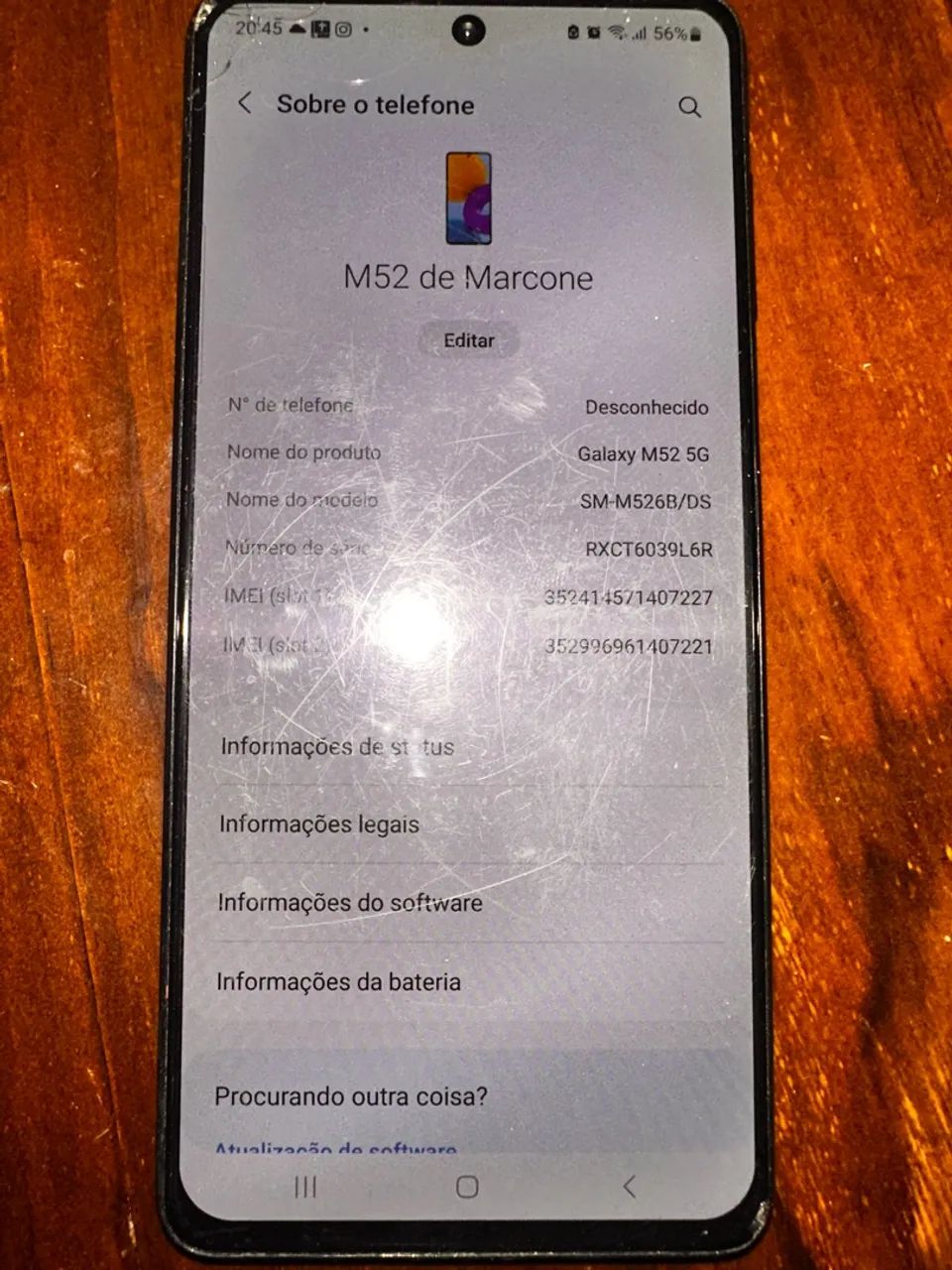Celular galaxy M52 Samsung  - Foto 2