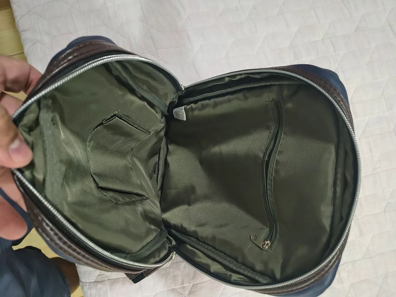 Bolsa Transversal shoulder bag Masculina Couro - Foto 3
