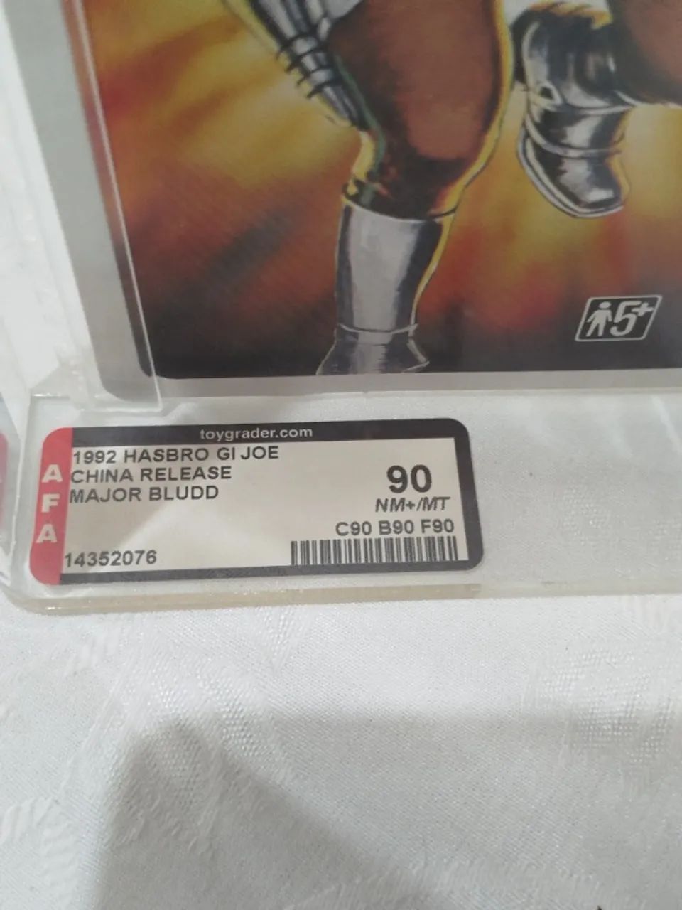 Gi Joe Major Bludd versão Chinesa AFA 90. Comandos em ação. - Foto 4