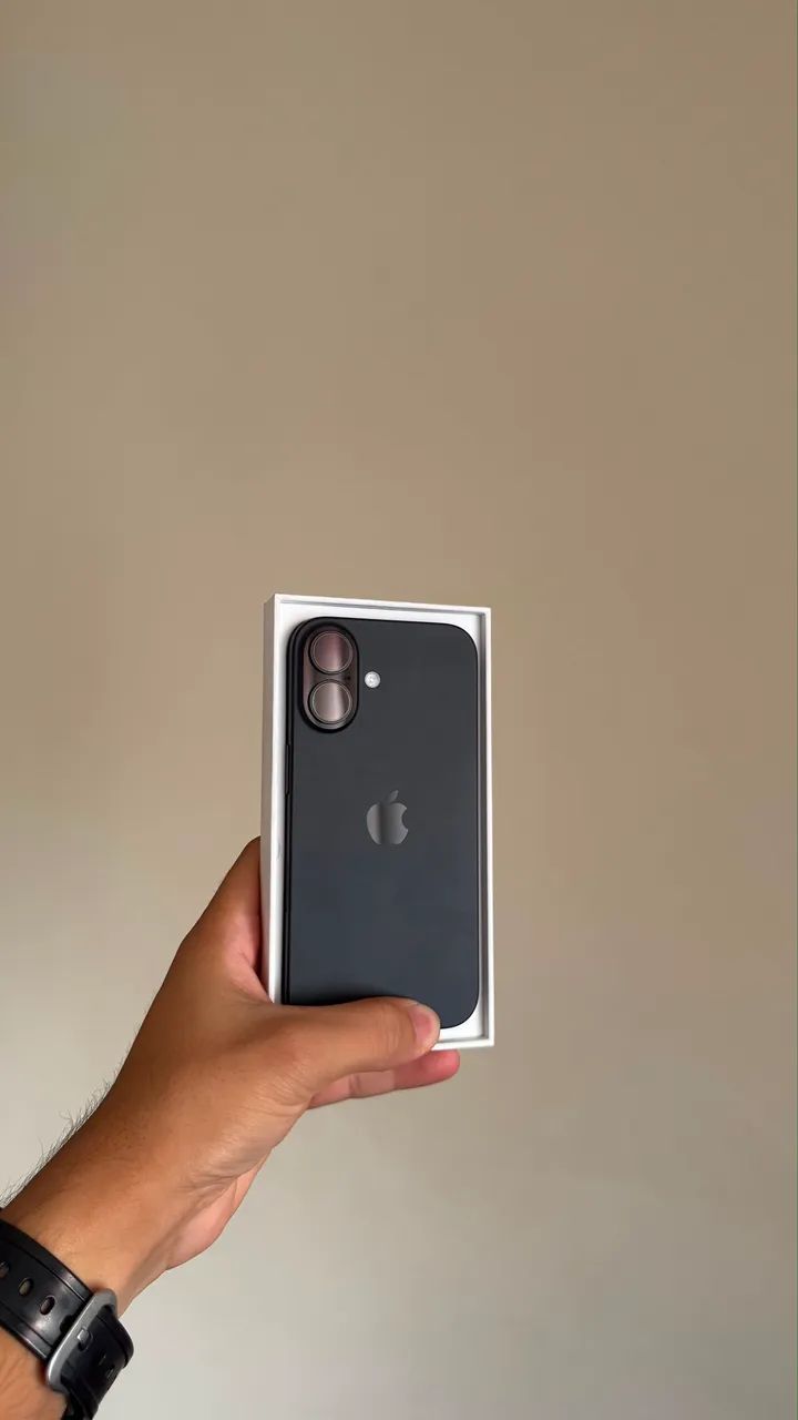 iPhone 16 Caixa e nota fiscal
