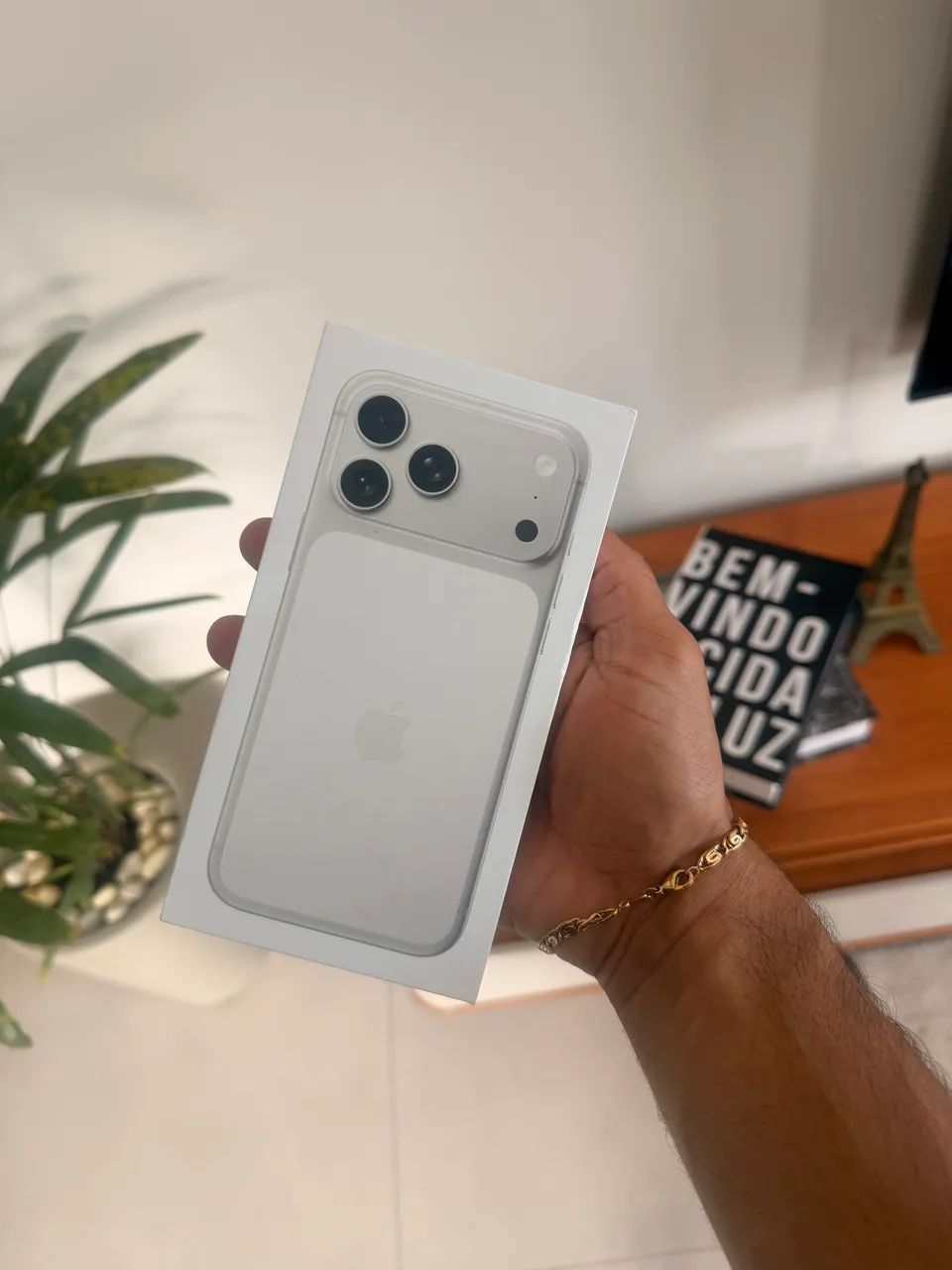 Lacrado Iphone 17 PRO MAX 256g Prata silver 