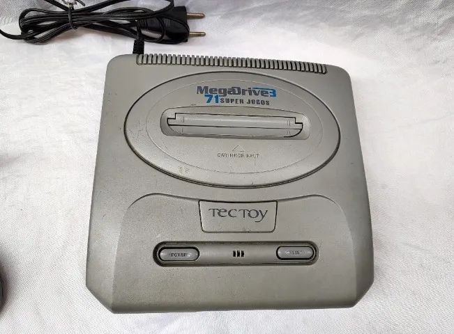 Mega Drive 3 Com 71 Jogos Na Memória - Foto 2