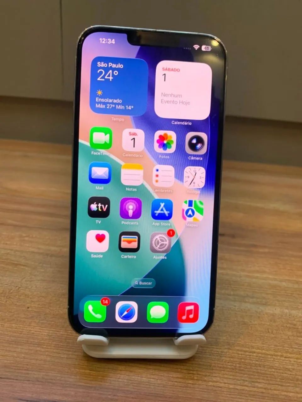 iphone 13 pro max 128gb branco - Foto 3