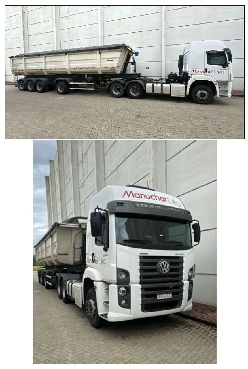 CONJUNTOS CAÇAMBA COM 4º EIXO