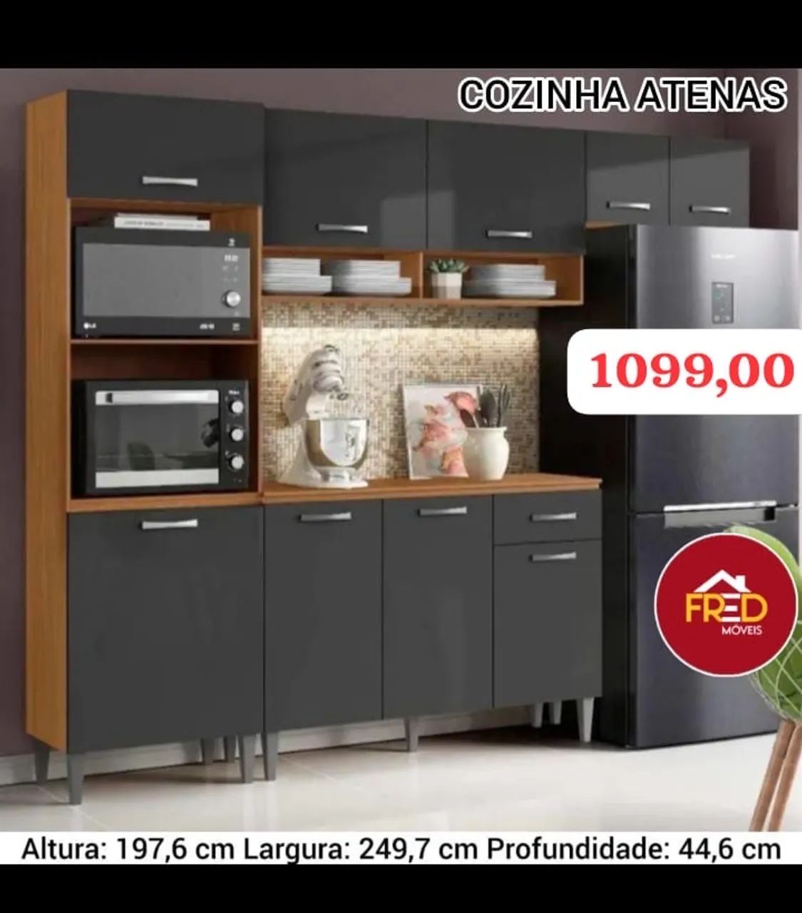 Armário de cozinha promoção 