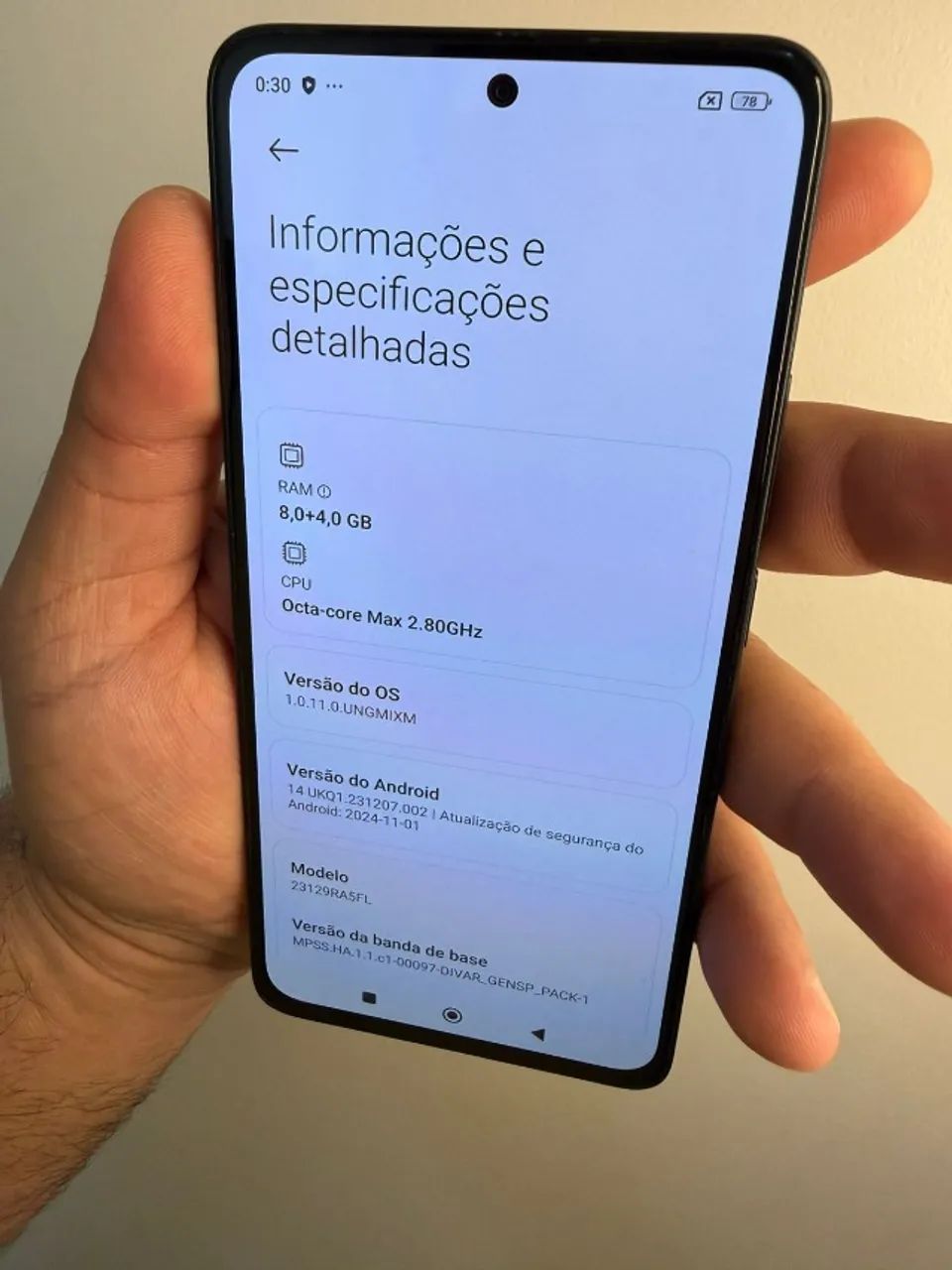 Xiaomi Note 13 8/256gb Black Super Conservado Todo Original - Foto 5