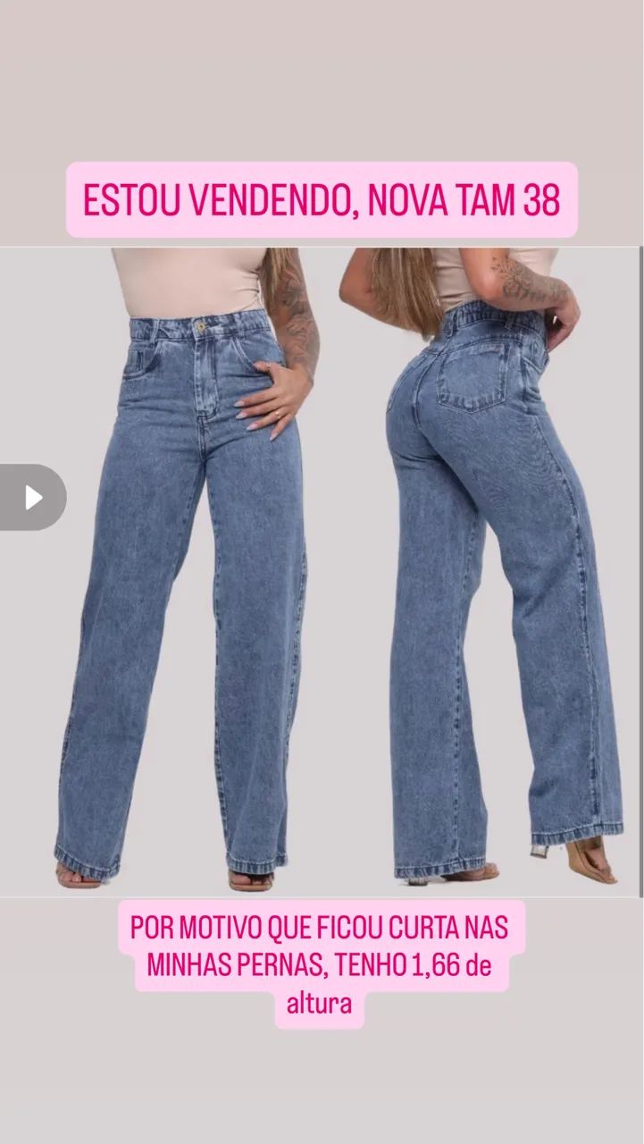 Calça de shopping 