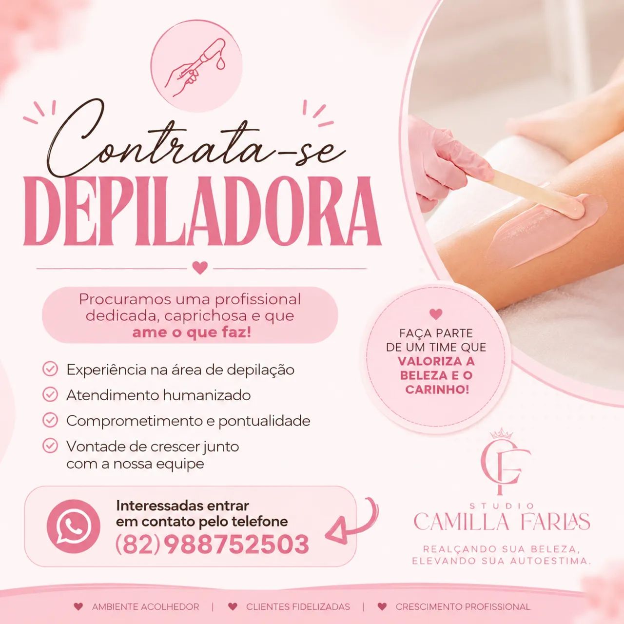 Preciso de Depiladora para meu espaço de beleza 