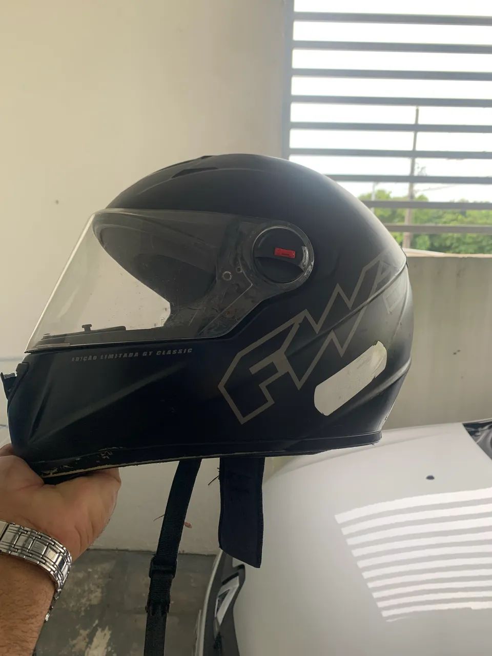 Capacete Fw3 semi novo - Foto 3