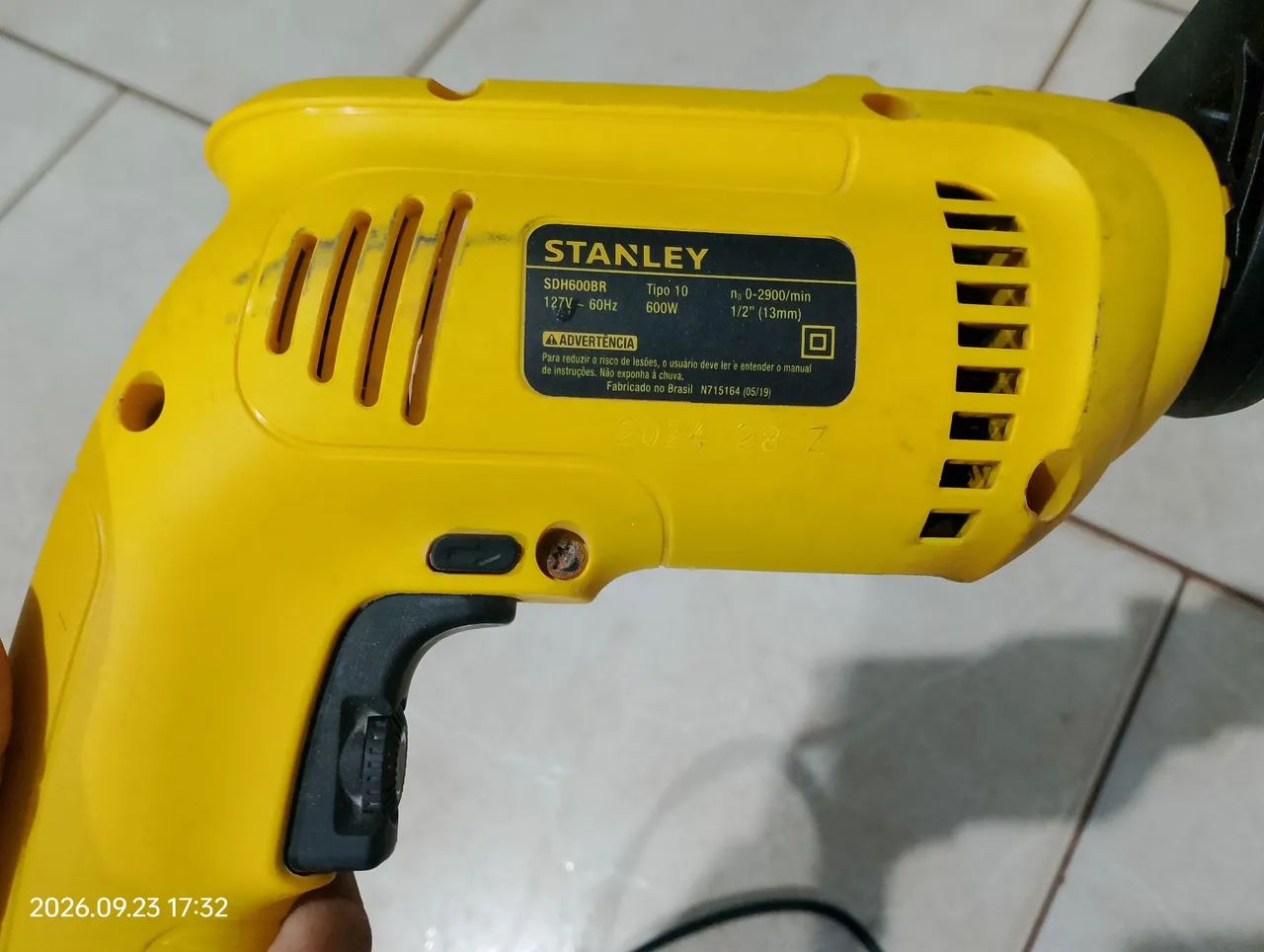Furadeira Stanley  - Foto 2