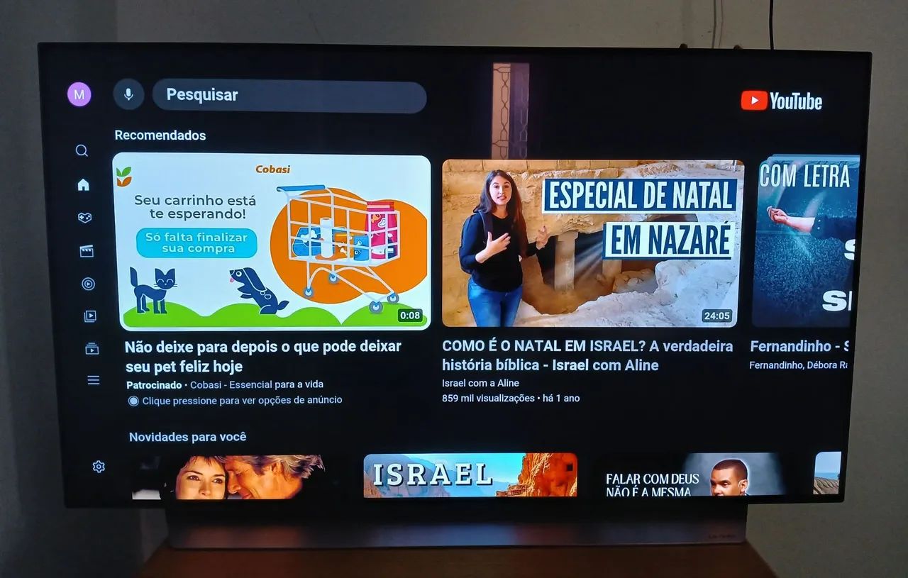 TV Oled LG 48" C1. Praticamente sem uso! Só real interesse!