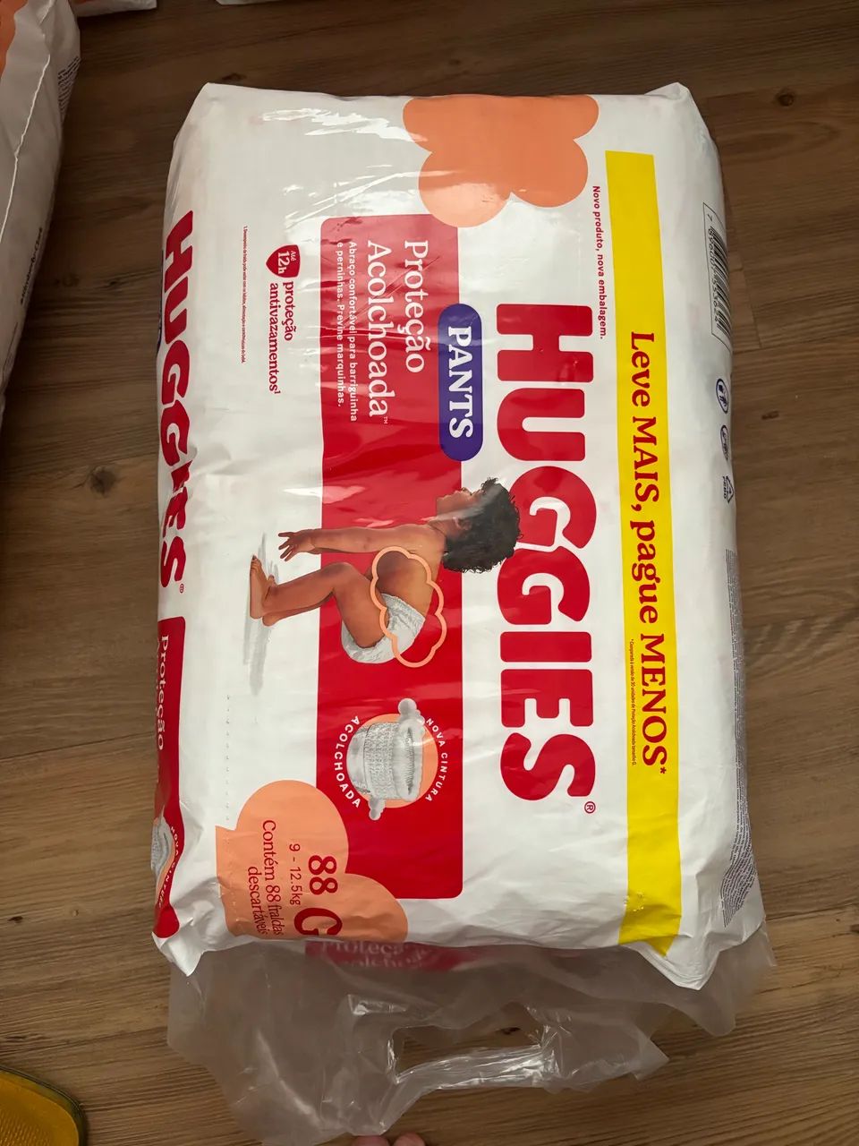 Fraldas Huggies Pants - M e G | R$ 70 cada pacote - Foto 3