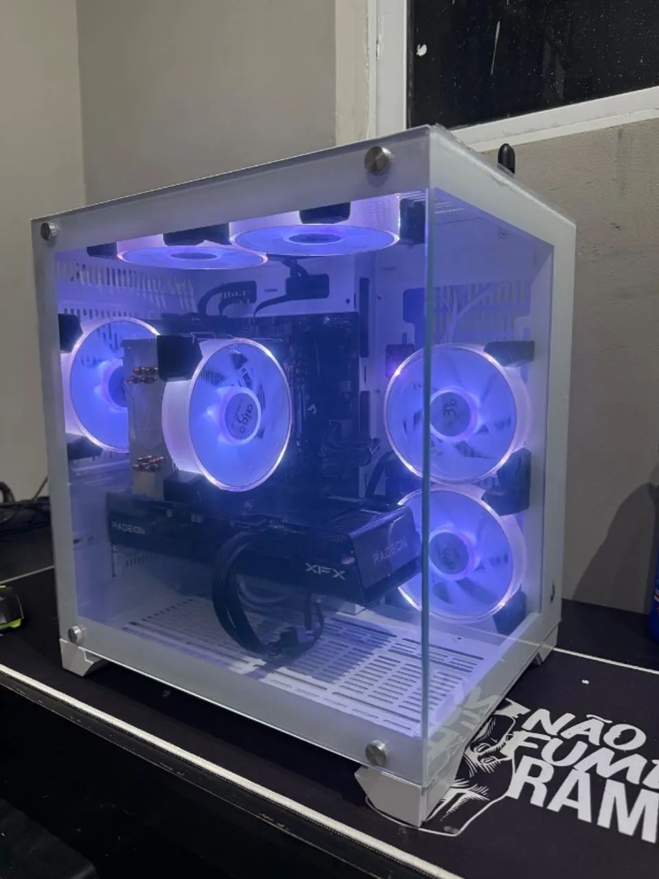 PC GAMER RYZEN 5 5500 + 16GB RAM + SSD 256GB + RTX 7600 8GB