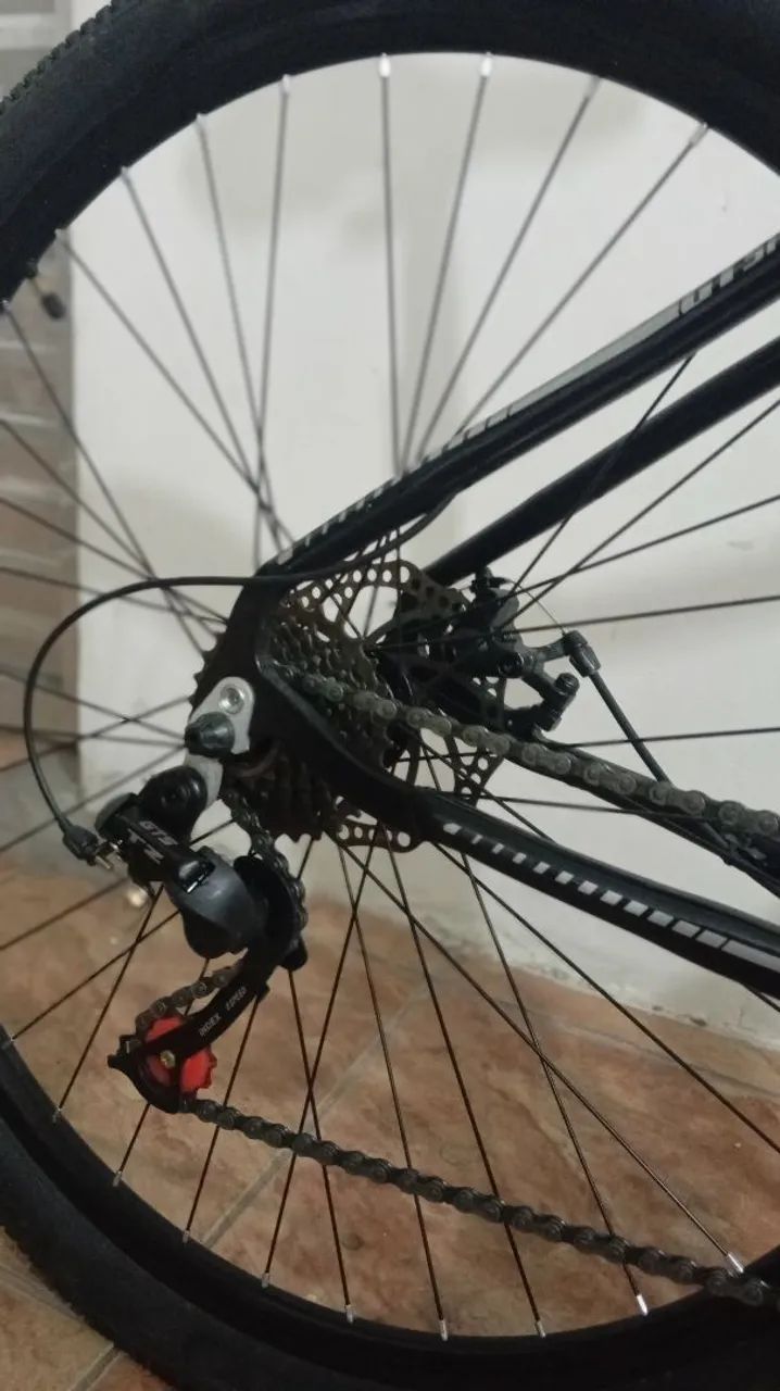 Bike Preta Aro 29 Nova - Foto 5
