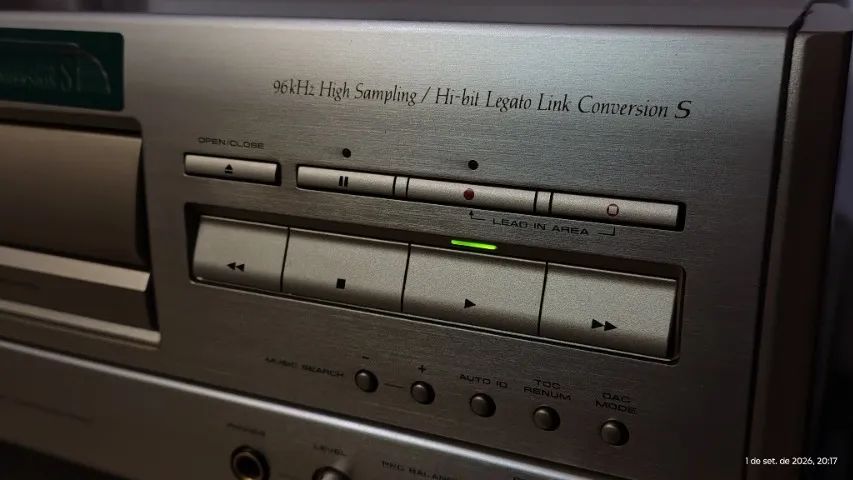 Deck Gravador Reprodutor Digital Dat Pioneer D-hs5 Flagship