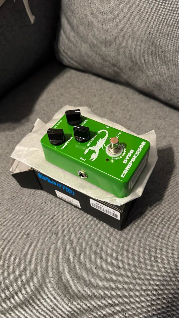Pedal guitarra compressor Joyo