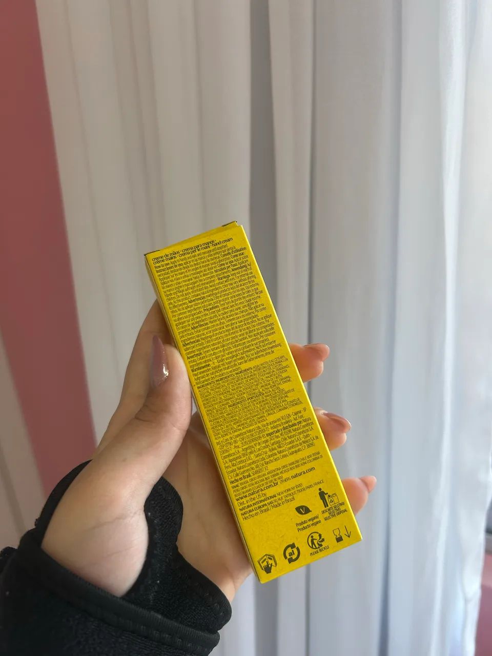 Creme para mãos da natura 