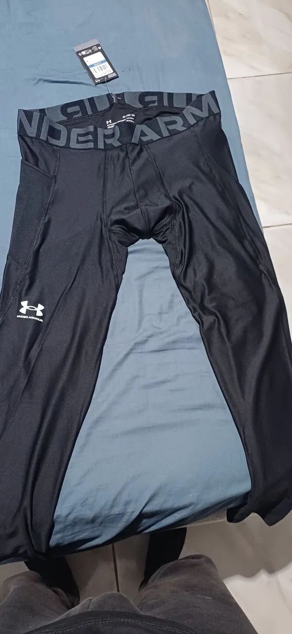 Calça legging masculina under armour 
