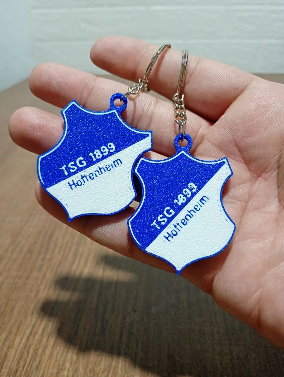Kit com 2 chaveiros do TSG HOFFENHEIM - Foto 2
