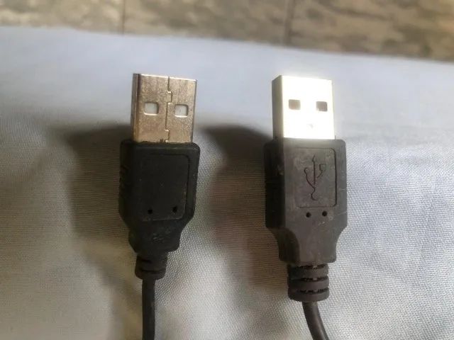 2 teclados pretos conexão USB  - Foto 4