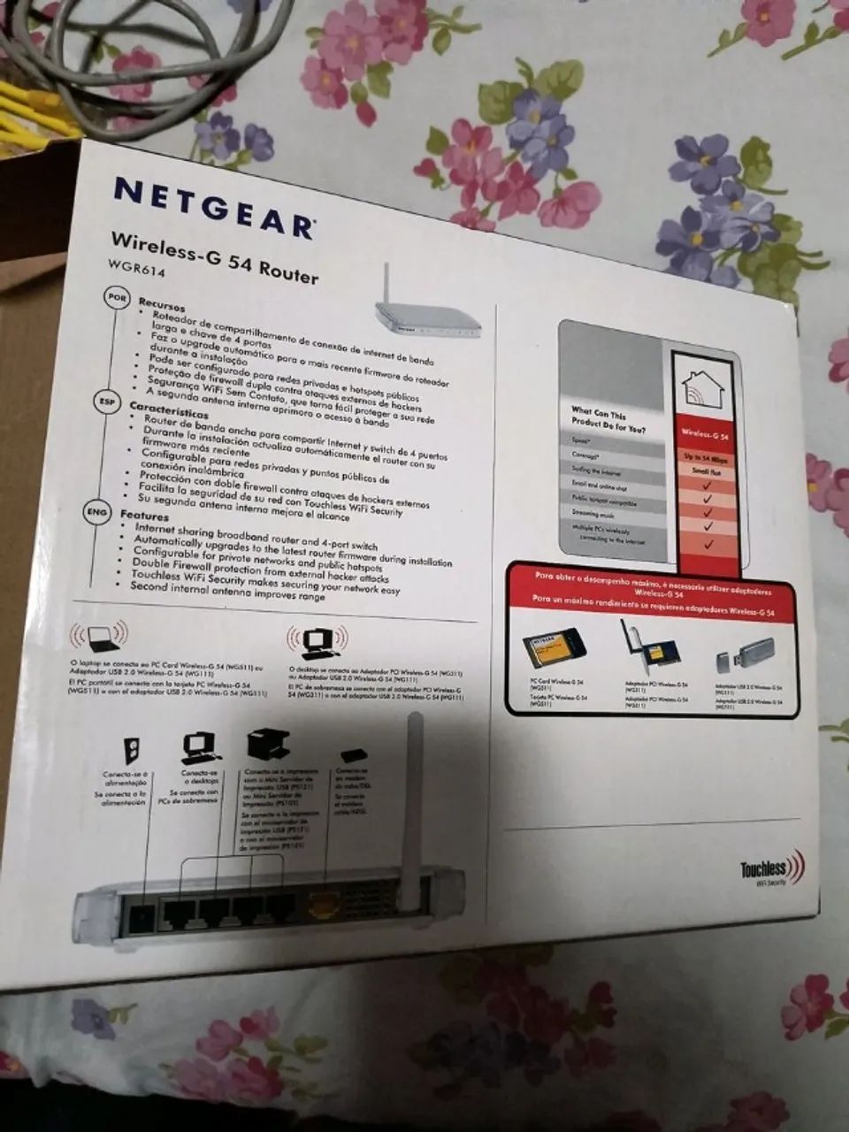roteador netgear wireless-g 54 wgr614 - Foto 5