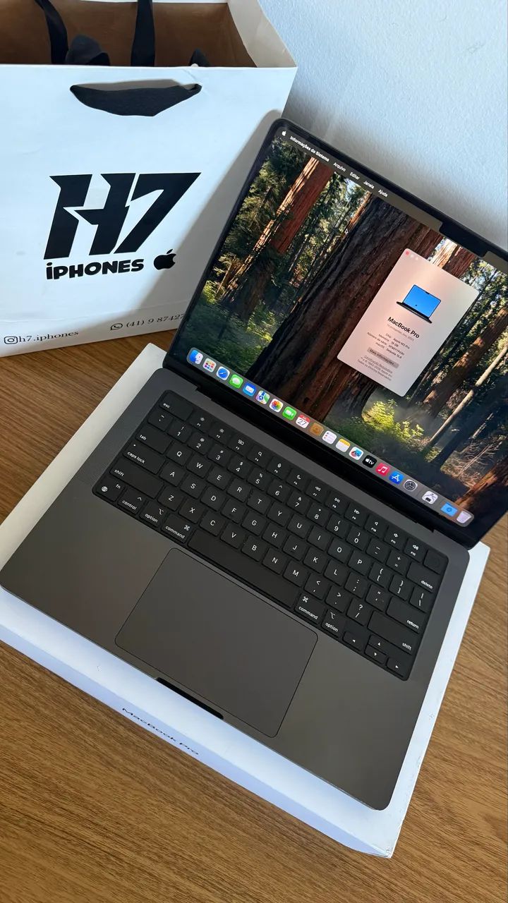 MacBook Pro 14 M3 18gb 512gb ssd - Notebooks - Fanny, Curitiba