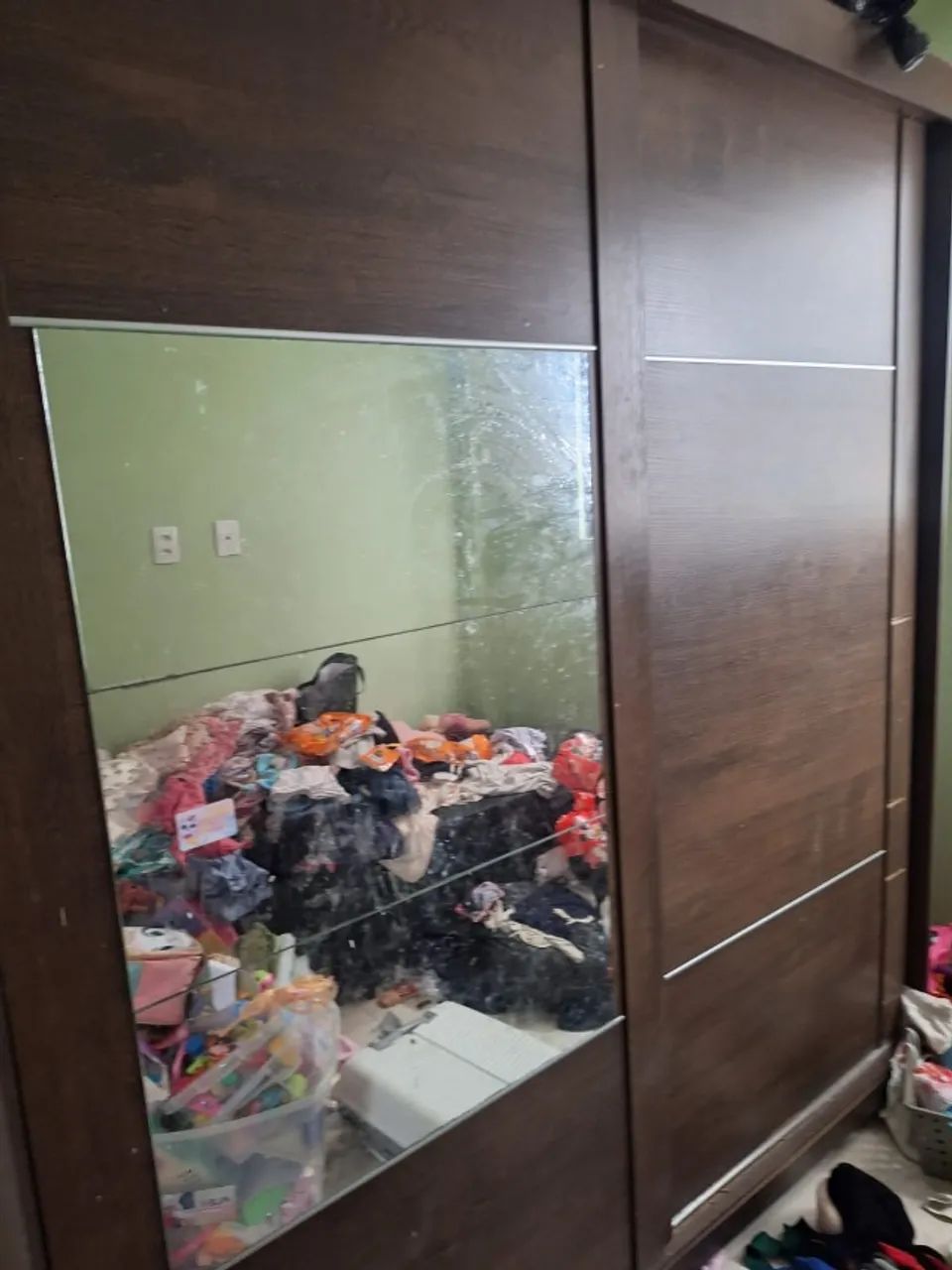 Guarda Roupa Casal com espelho - Foto 3