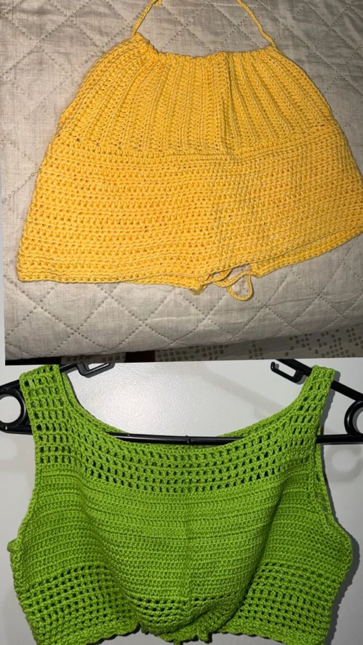 Blusinha crochê 