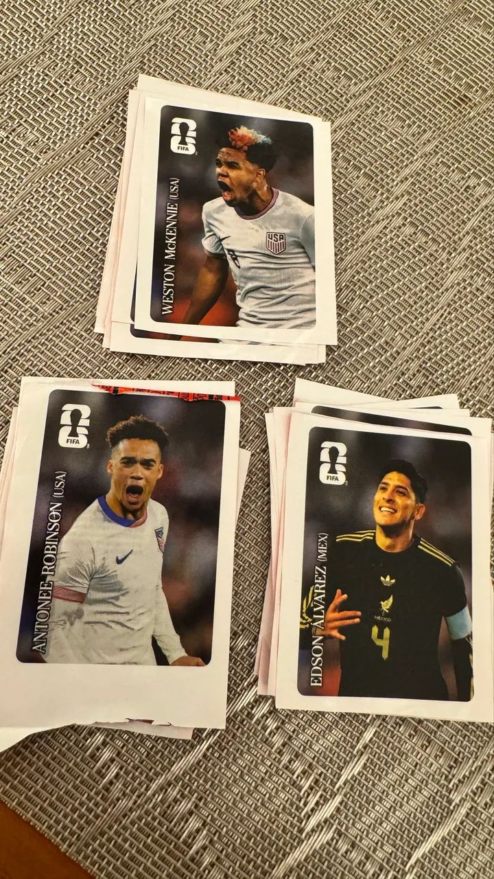 Figurinhas da coca - álbum americano 