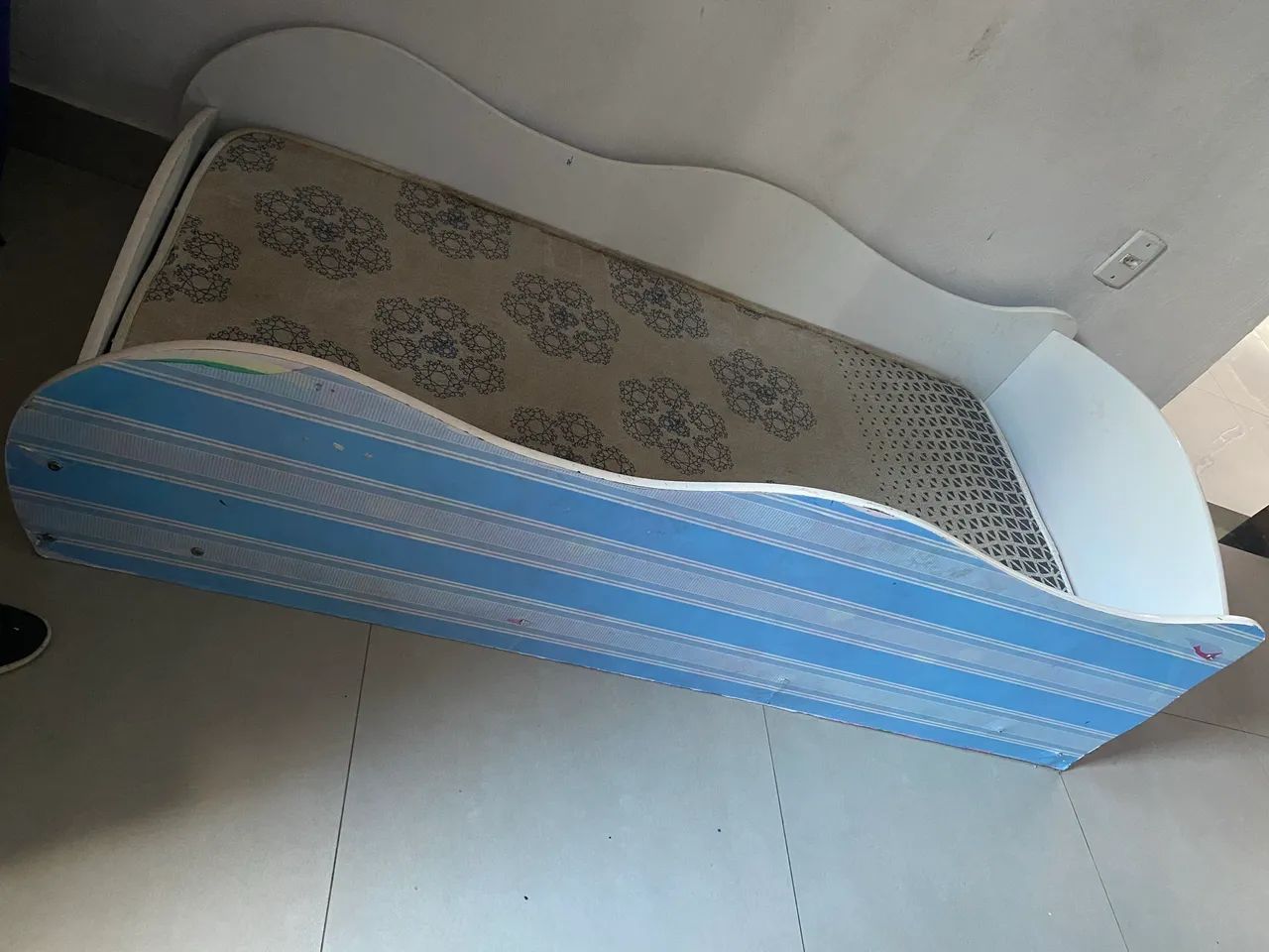 Cama infantil com colchão  - Foto 2