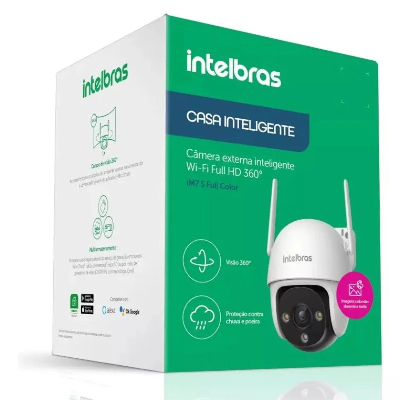 Câmera IP Speed Dome Intelbras Wi-fi Externa