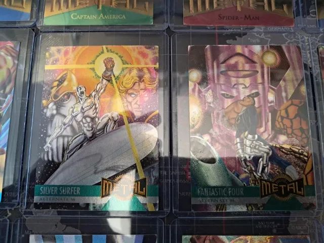 Cards Fleer Marvel Metal, DC Legends e X-men (1995) - Foto 3