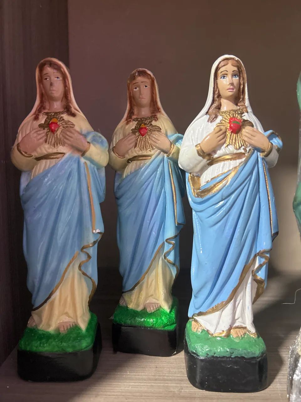 Sagrado coração de Maria 20 cm - Foto 2