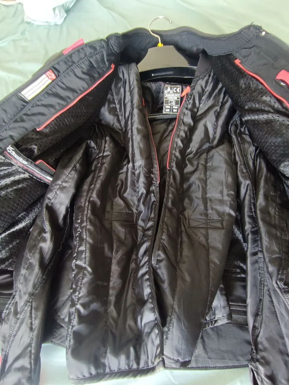 Jaqueta moto em couro Alpinestar  - Foto 2