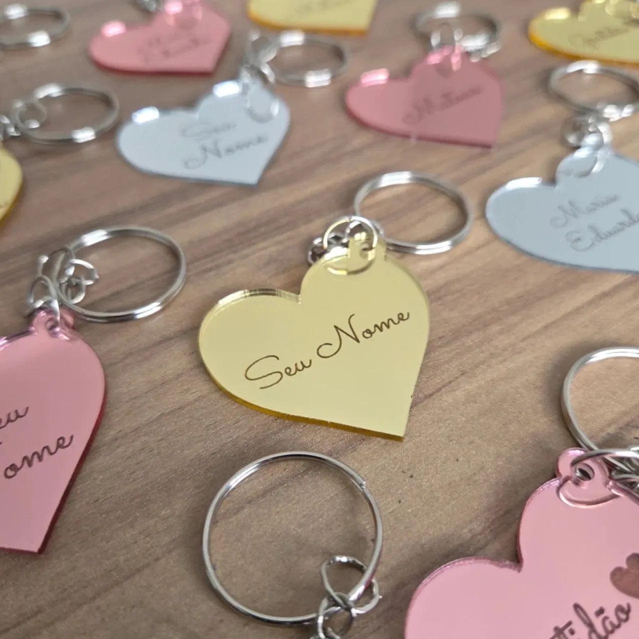 Chaveiro personalizado acrílico 