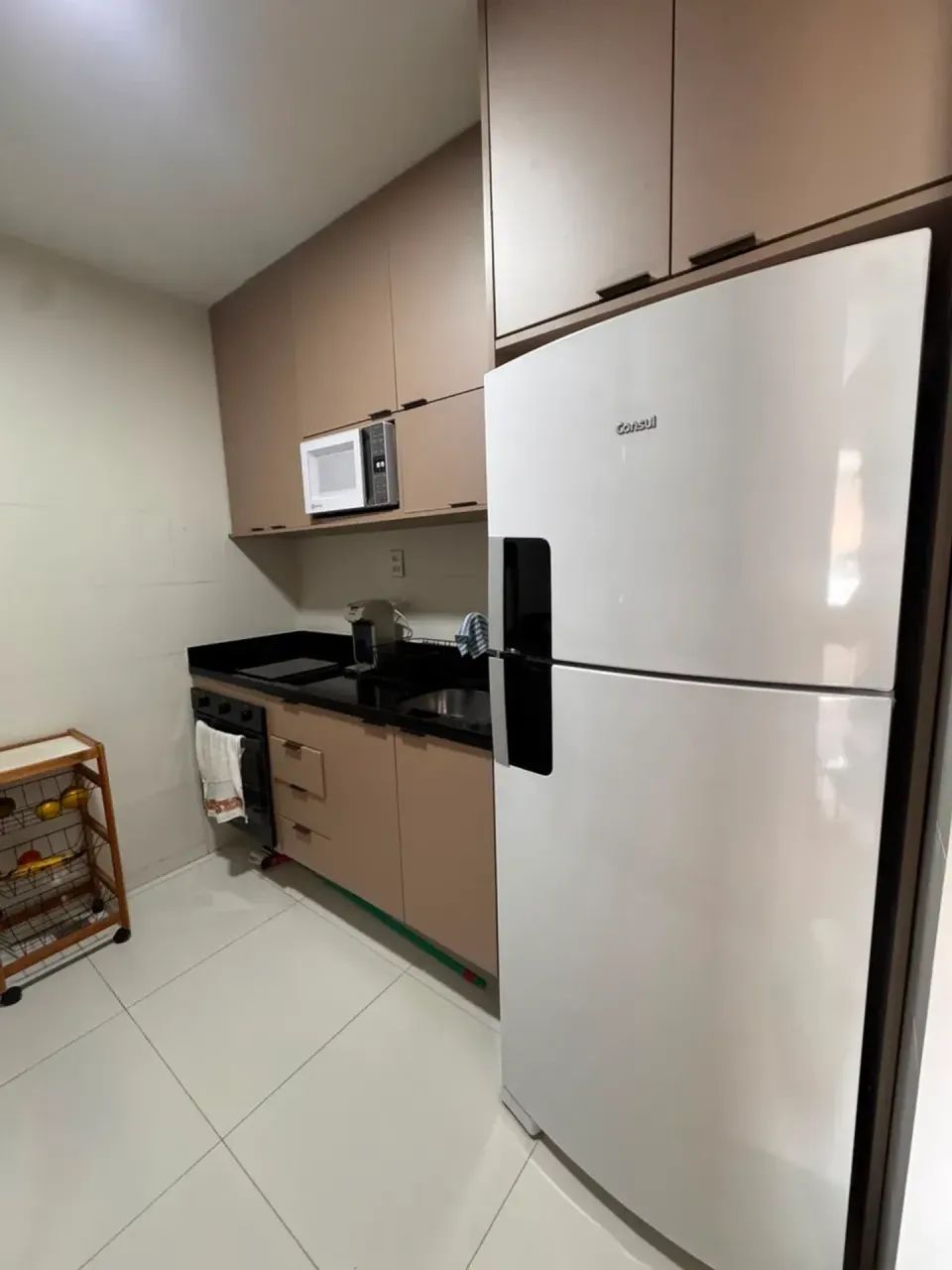 1/4 mobiliado com varanda NOVO! - Foto 5