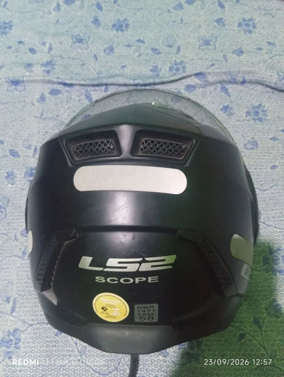 Vende se capacete LS2 scope número 58  - Foto 3