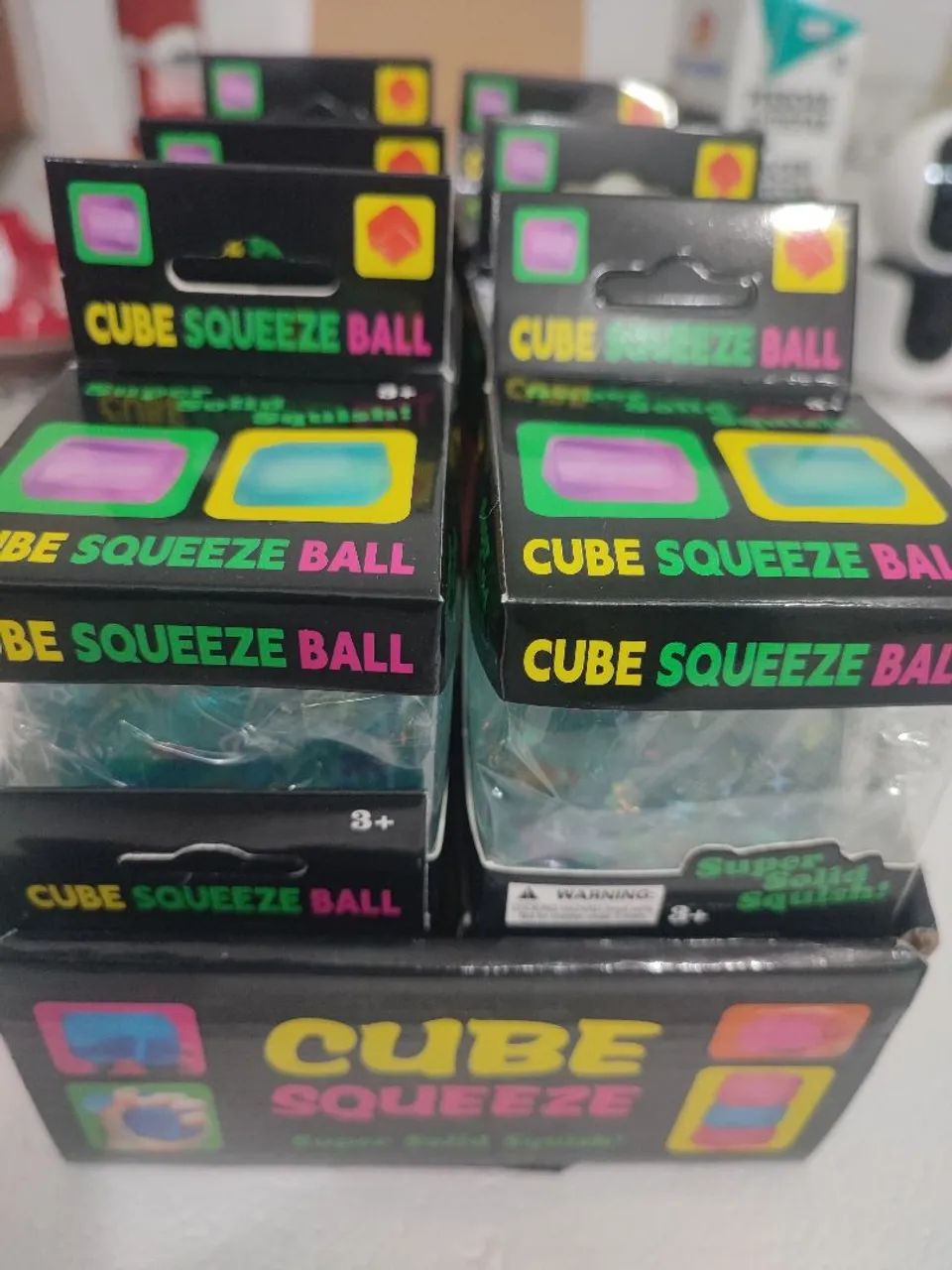 Cube Squeeze (Cubo Gel brinquedo) - Foto 3
