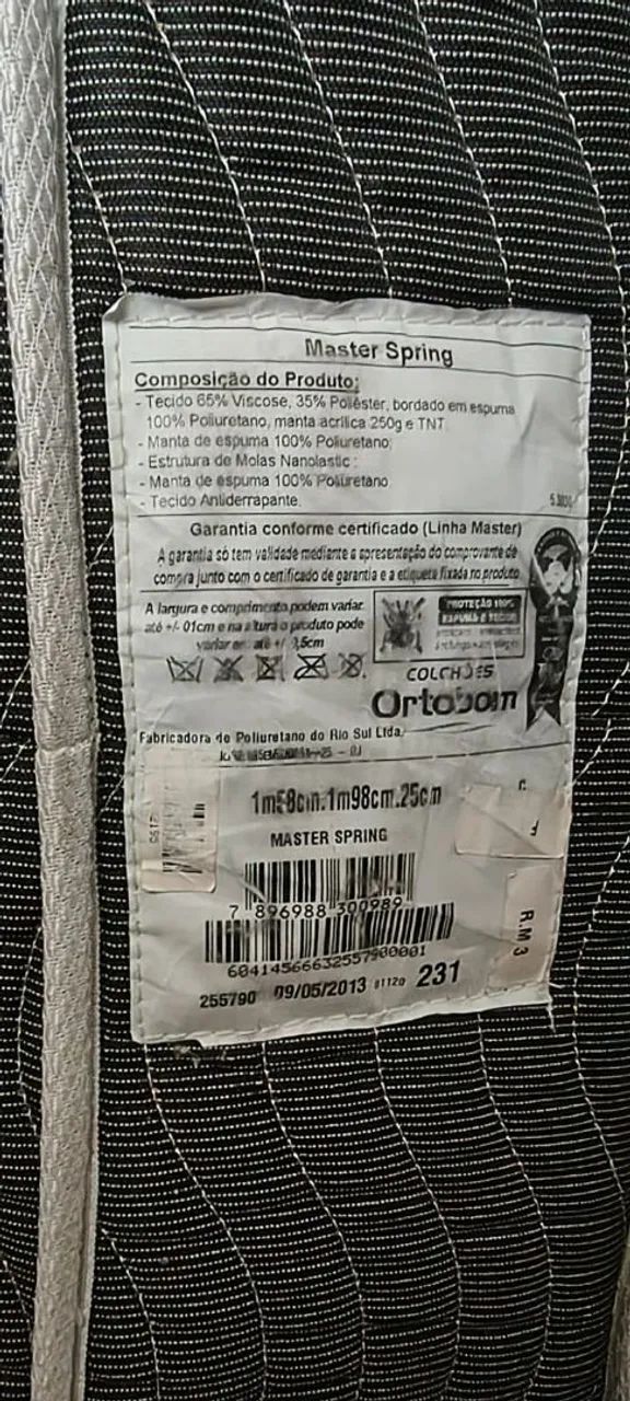 Vendo colchão Quenn size Ortobom  - Foto 5