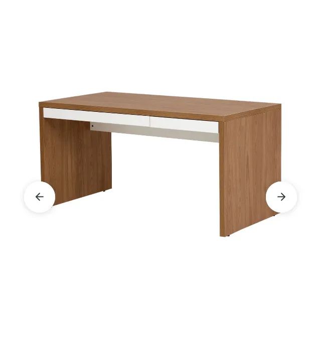 Mesa de escritório 2 gavetas Tok&Stok - Foto 3