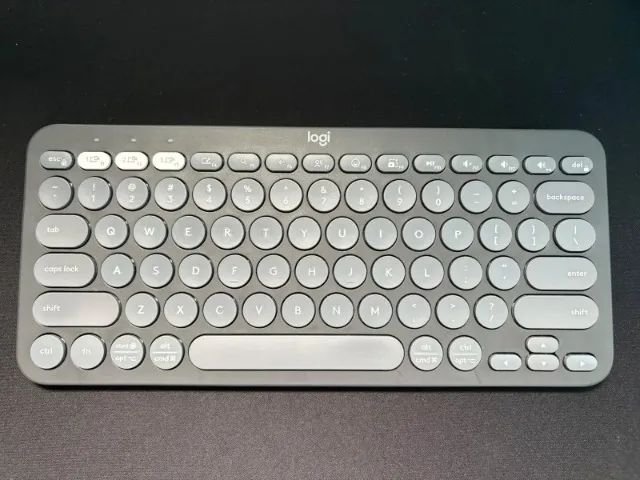 Teclado Logitech Pebble Keys 2 K380s Grafite